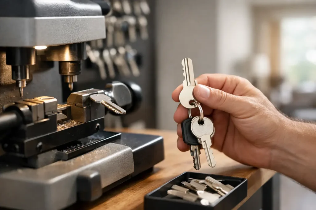 Duplicado de llaves residenciales sin errores