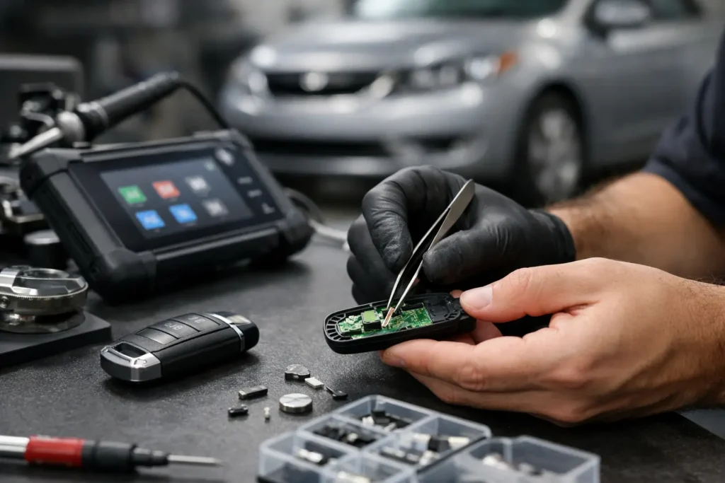 Reparar llave de proximidad o cambiarla