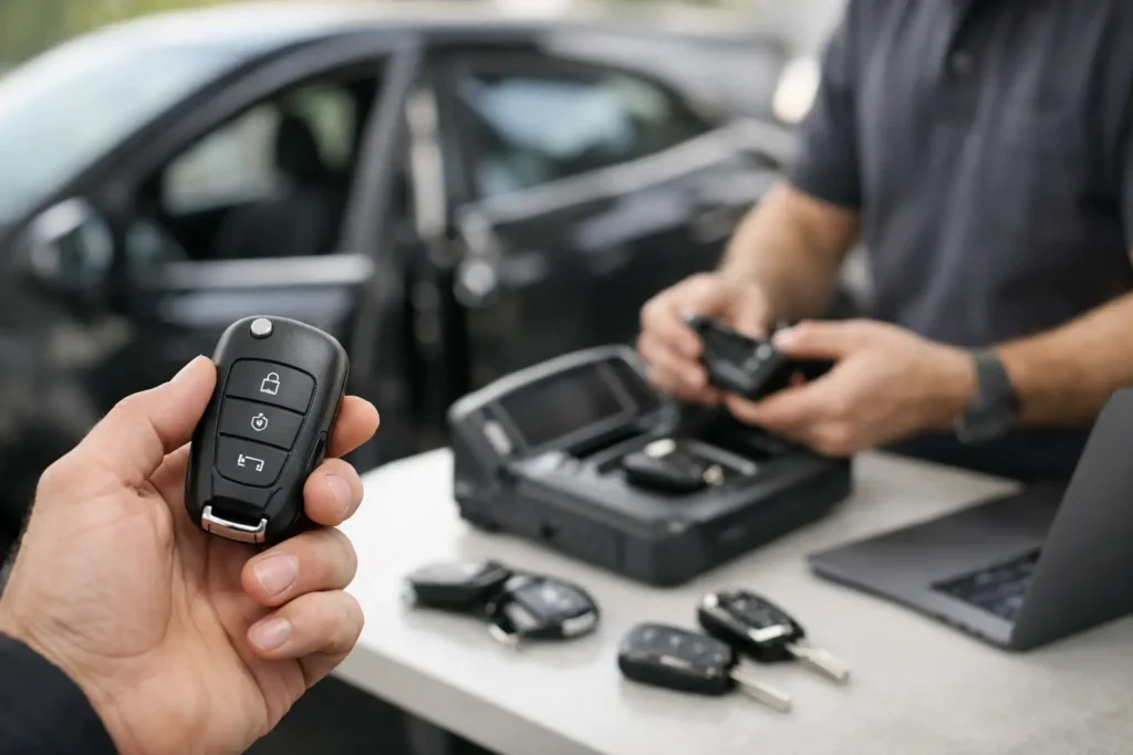 Cómo reponer una llave vehicular sin perder tiempo