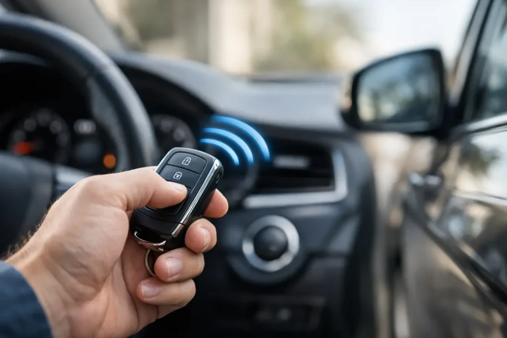 Cómo sincronizar mando de coche sin errores