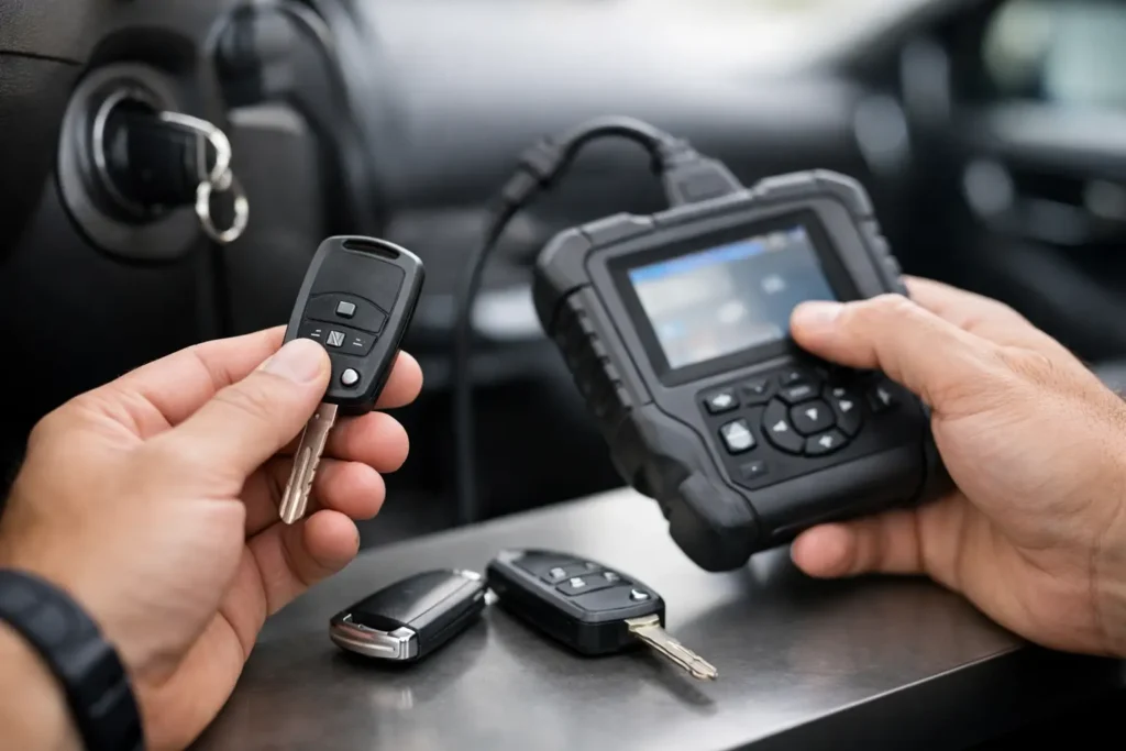 Guía para llaves con transponder sin errores